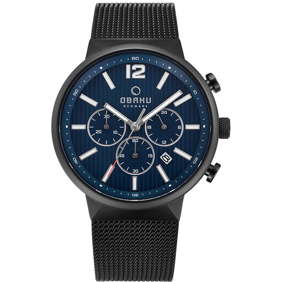 Obaku watch in blue