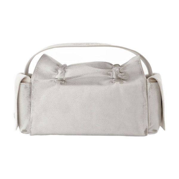 Acne Studios Calfskin shoulder bag in white