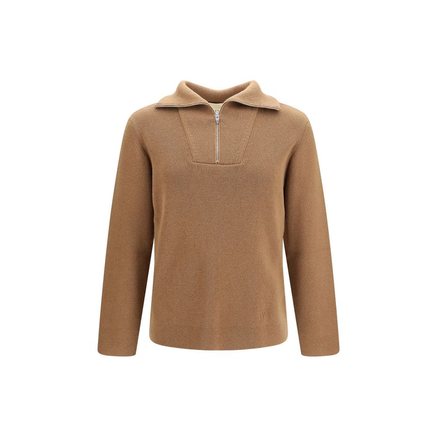Brown Wool Oves Aries Sweatshirt Clothing