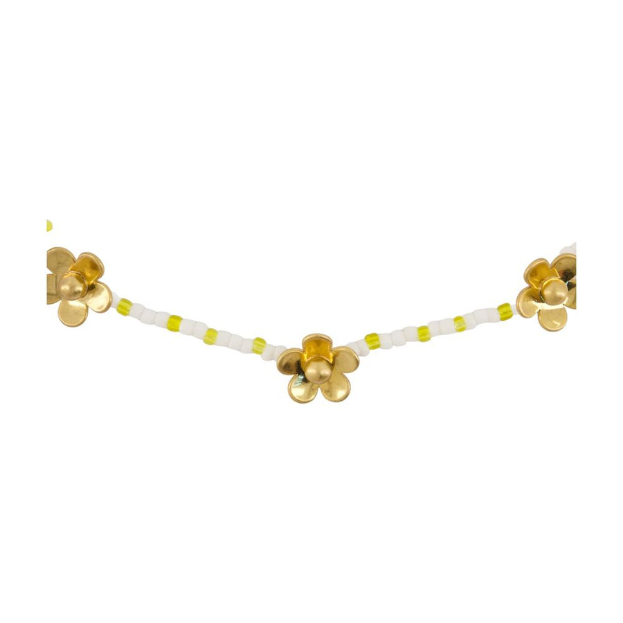Daisy Beaded Station Necklace - Marc Jacobs Metal Gold Jewelry-watches / Necklaces