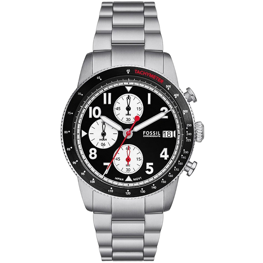 Fossil watch in black