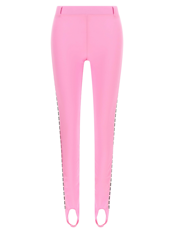 Moschino Stretch lycra leggings in pink