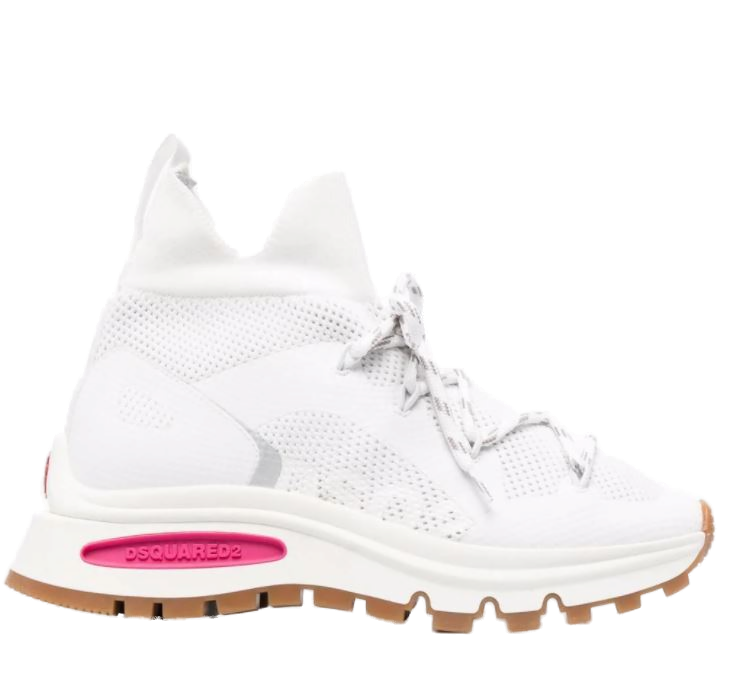 Dsquared2 Outer: Fabric sneaker in white