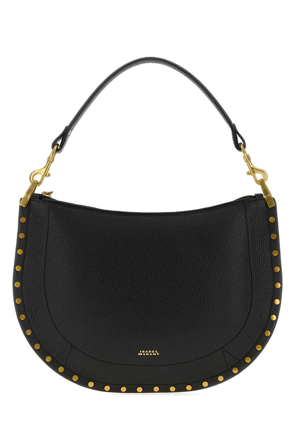 Black Leather Oskan Shoulder Bag Borse A Mano