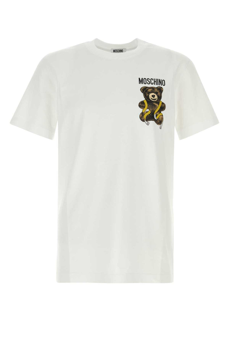 White Cotton T-Shirt Fantasiabianco Exterior