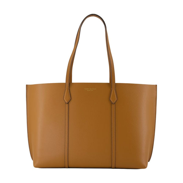 Tory Burch Cowhide tote bag in brown