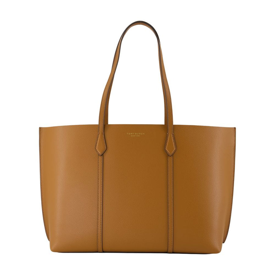 Tory Burch Cowhide tote bag in brown