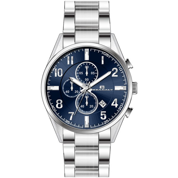 Oceanaut watch in navy