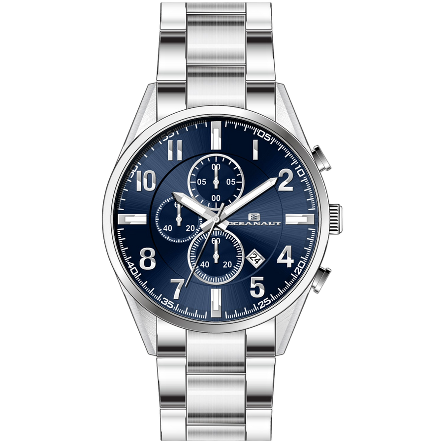 Oceanaut watch in navy