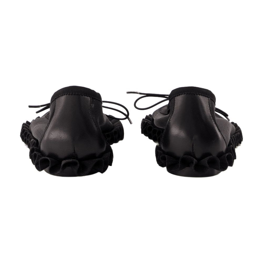 Simone Rocha Mesh ballet flat in black