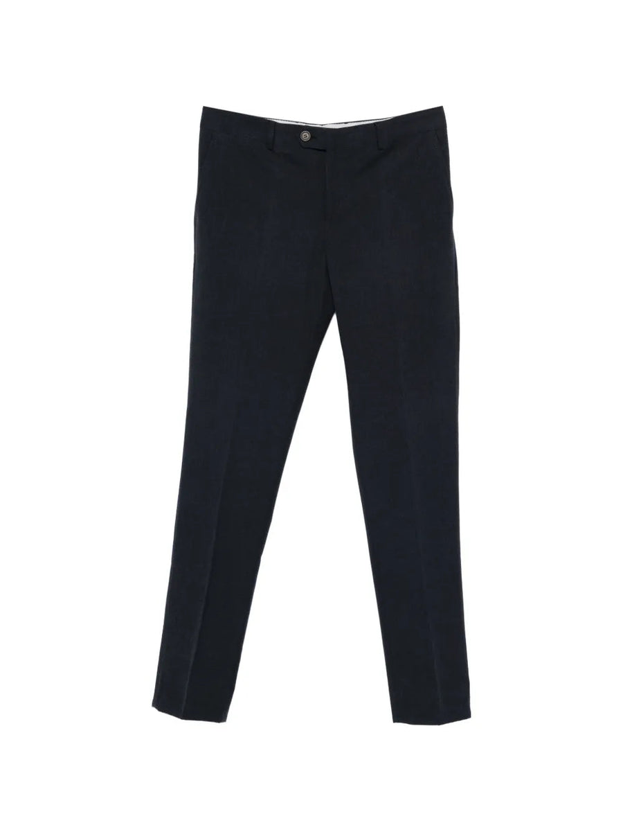 Brunello Cucinelli Outer: Cotton 100%; Lining: Cotton 100% trousers in navy