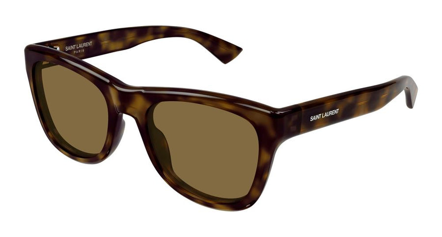 Saint Laurent SL Acetate sunglasses in havana brown