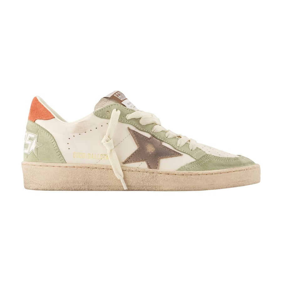 Golden Goose Deluxe Brand Calfskin sneaker in green