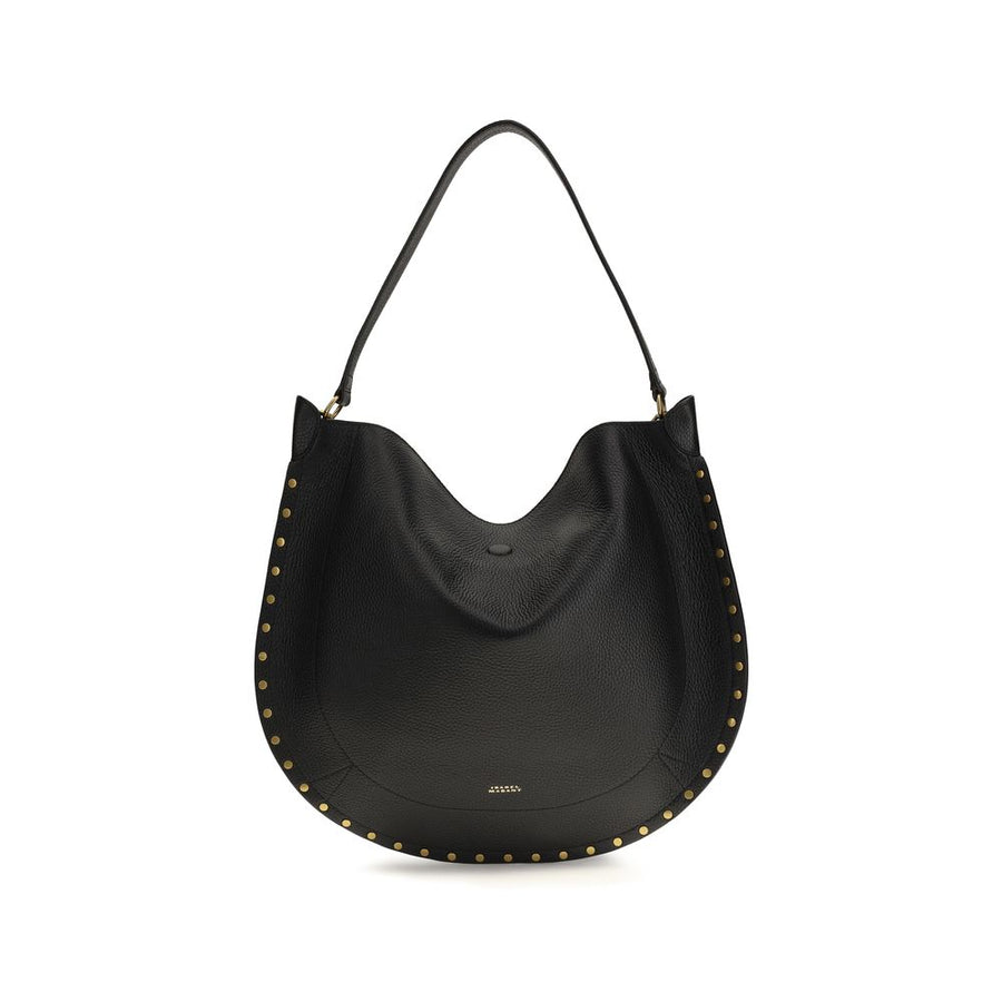 Isabel Marant 100% Calf Leather Bos Taurus shoulder bag in black