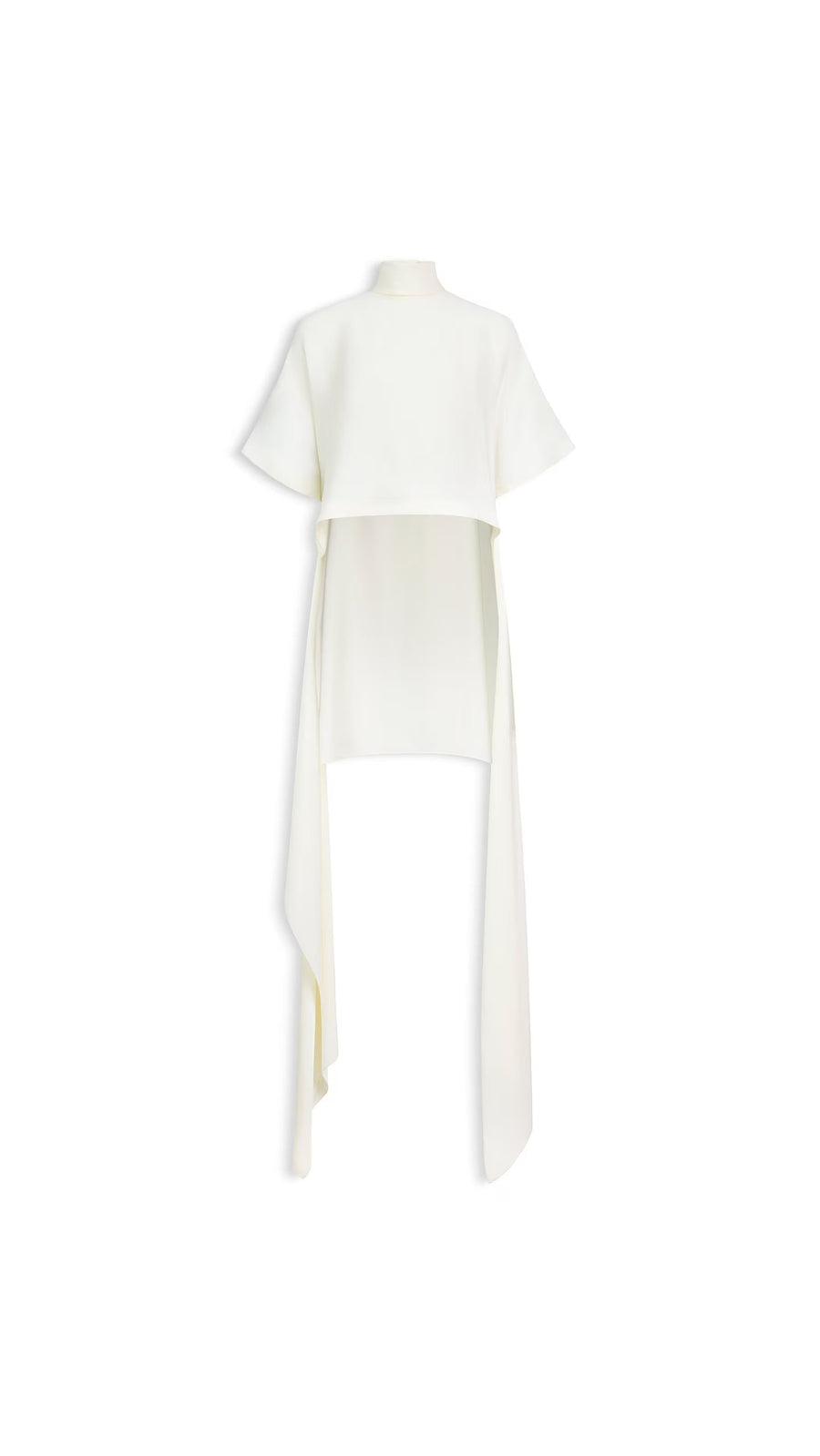 Maison AlaïA Viscose satin blouse in beige