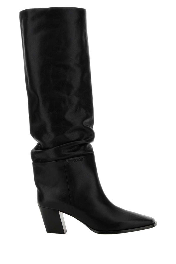 Jimmy Choo Exterior: 100% Leather boot in black