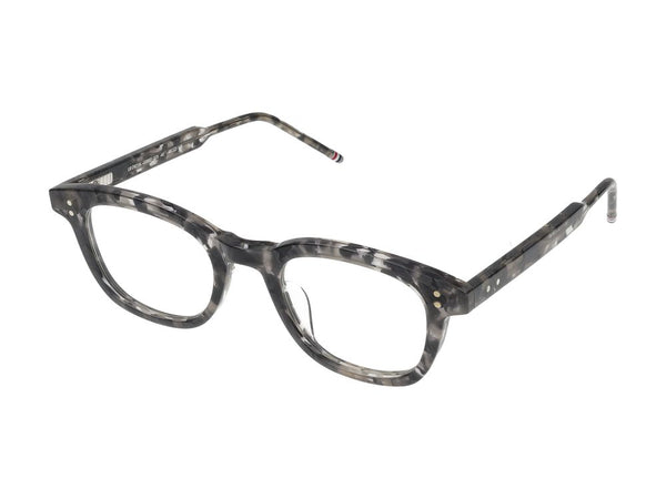 Thom Browne UEO921A-G0002-025-48 Acetate/Titanium eyeglasses in grey tortoiseshell