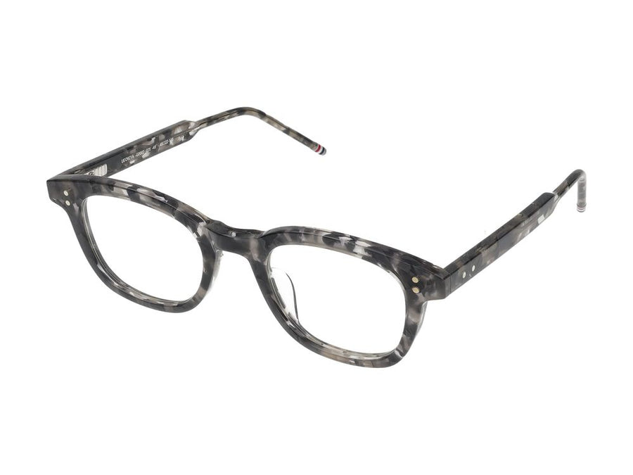 Thom Browne UEO921A-G0002-025-48 Acetate/Titanium eyeglasses in grey tortoiseshell