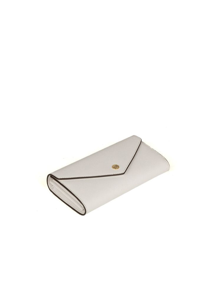 Michael Kors Leather; Polyester lining wallet in white