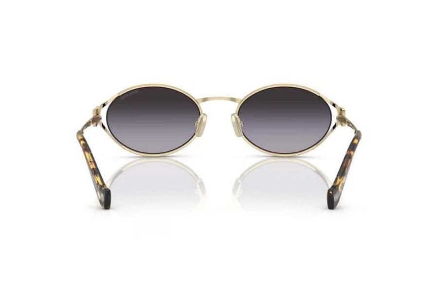 Miu Miu 0MU Metal frame sunglasses in gold