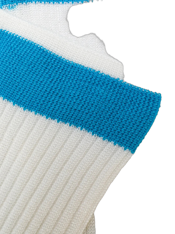 Valentino Garavani Ribbed Socks White Accessory