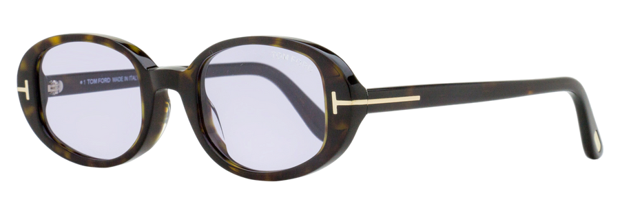 Tom Ford Iggy Sunglasses Tf1364 52y Dark Havana 49mm Plastic (acetate)