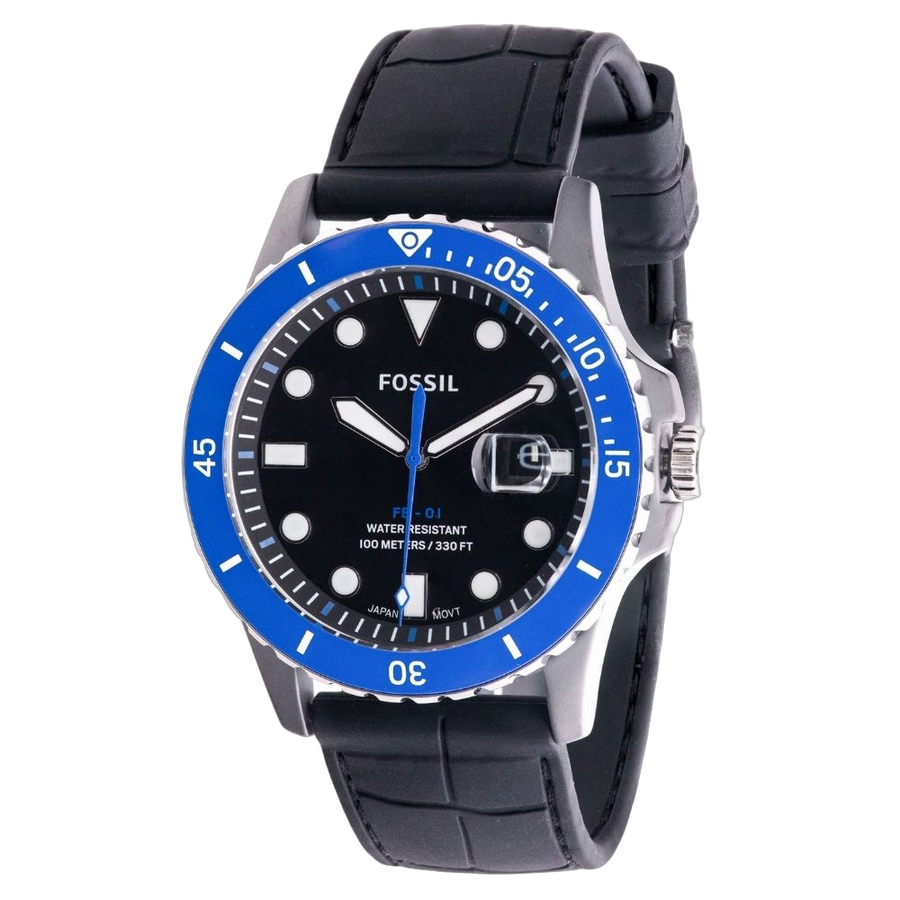 Fossil Ceramic case watch in black