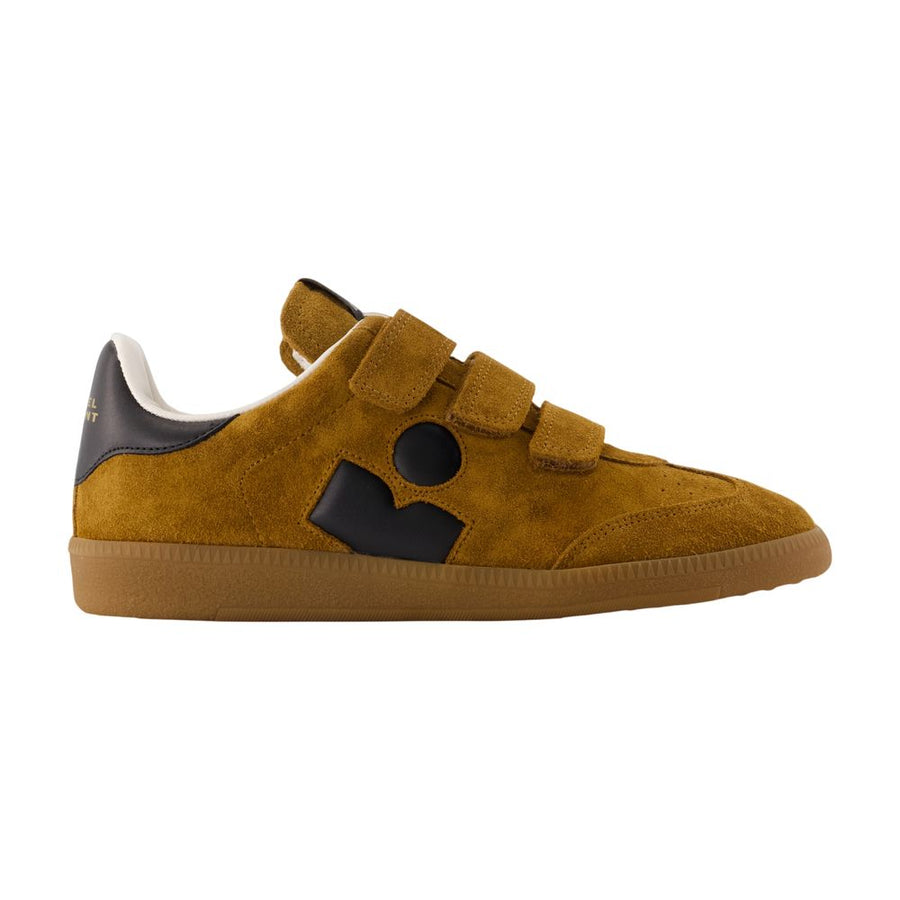 Isabel Marant calfskin sneaker in khaki