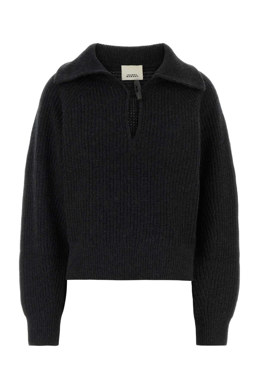 Charcoal Wool Blend Miranda Sweater Darkgrey Maglieria