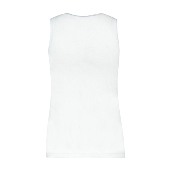 Balmain Cotton tank top in white