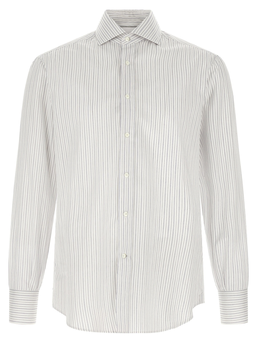 Brunello Cucinelli 100% cotton shirt in blue