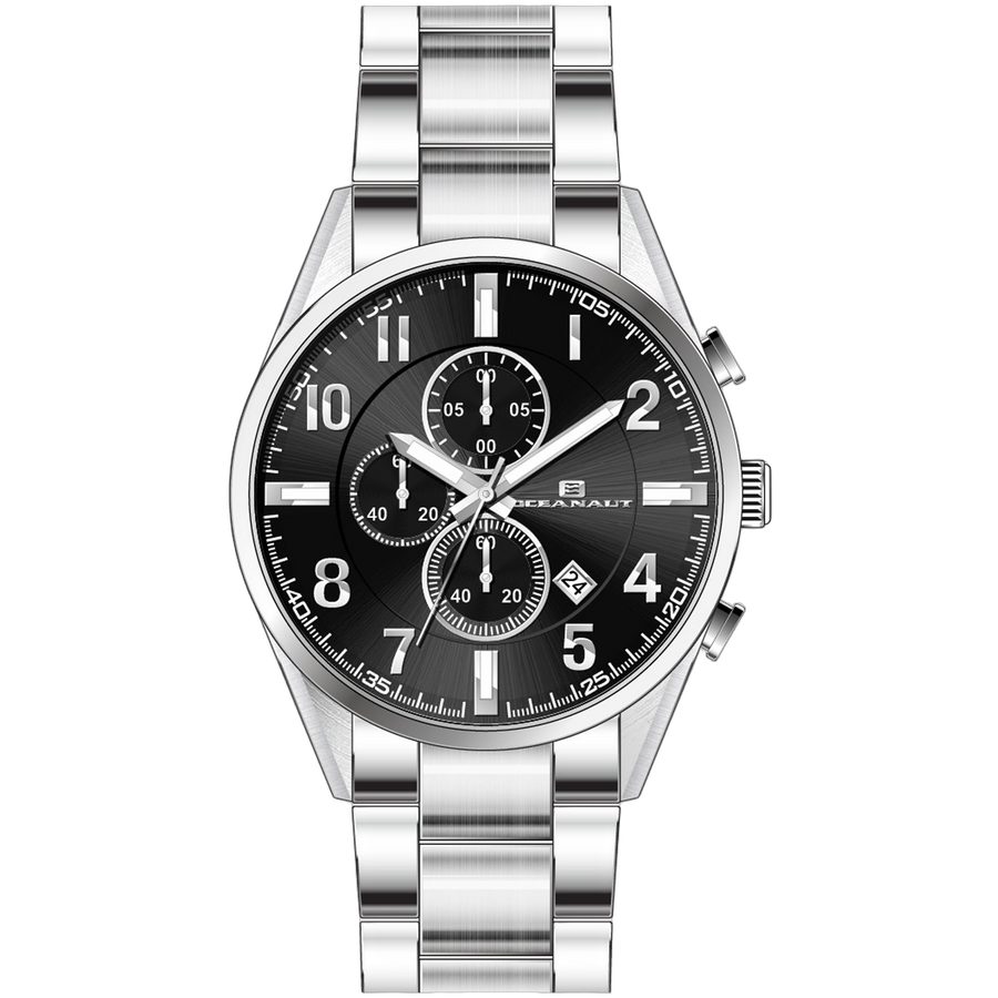 Oceanaut watch in black