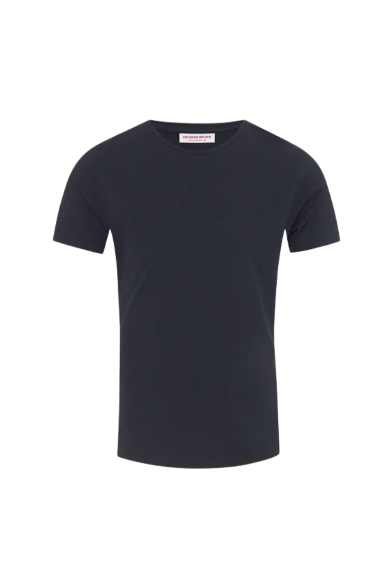 Orlebar Brown 80% Cotton t-shirt in navy