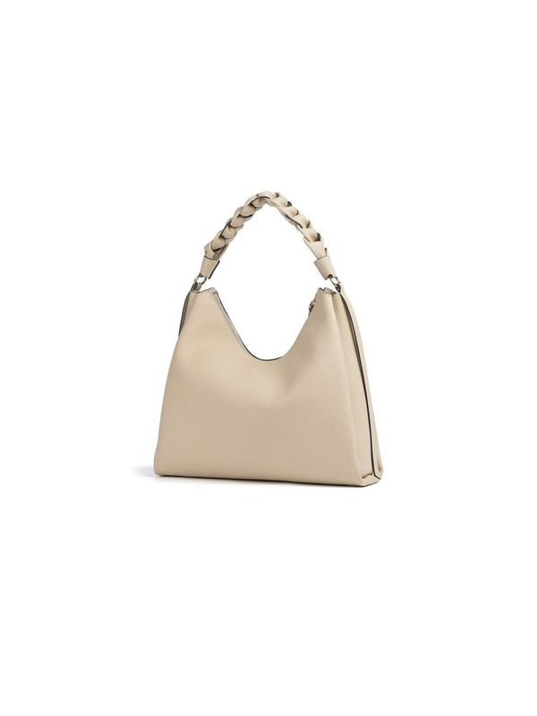 Coccinelle 100% Cowhide shoulder bag in beige