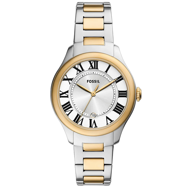 Fossil watch in silver