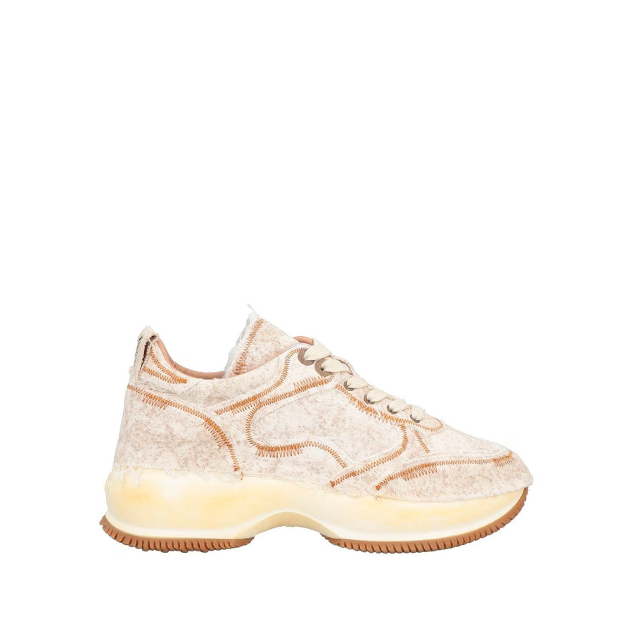 Hogan sneaker in beige