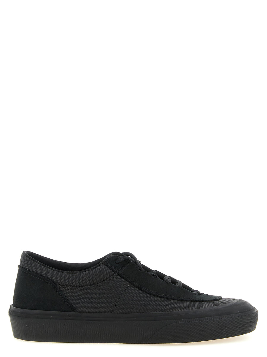 Stone Island 55% cotton sneaker in black