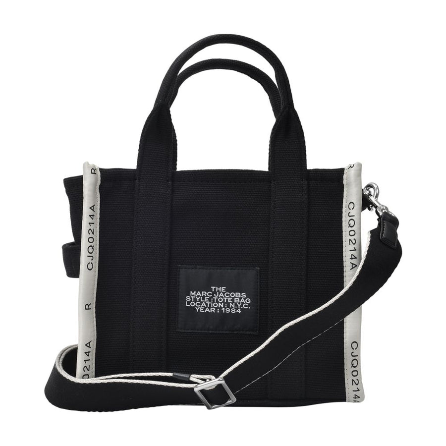 Marc Jacobs Canvas cotton tote bag in black
