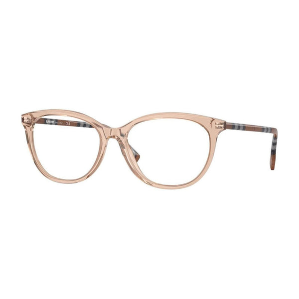 Burberry eyeglasses in peach