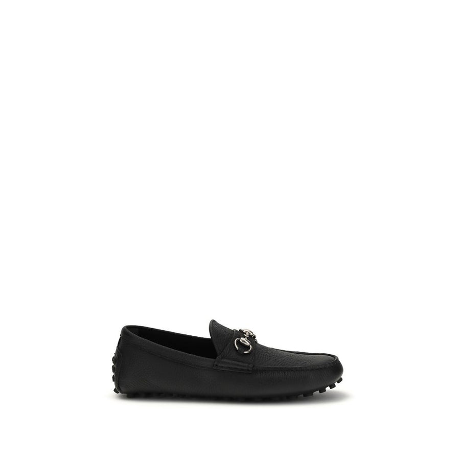 Gucci 100% Calf Leather Bos Taurus loafer in black