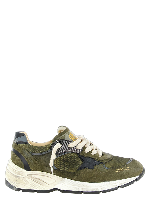 Golden Goose Suede sneaker in green