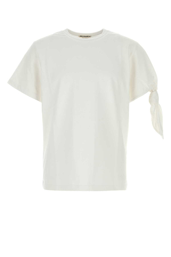 JW Anderson 100% Cotton t-shirt in white