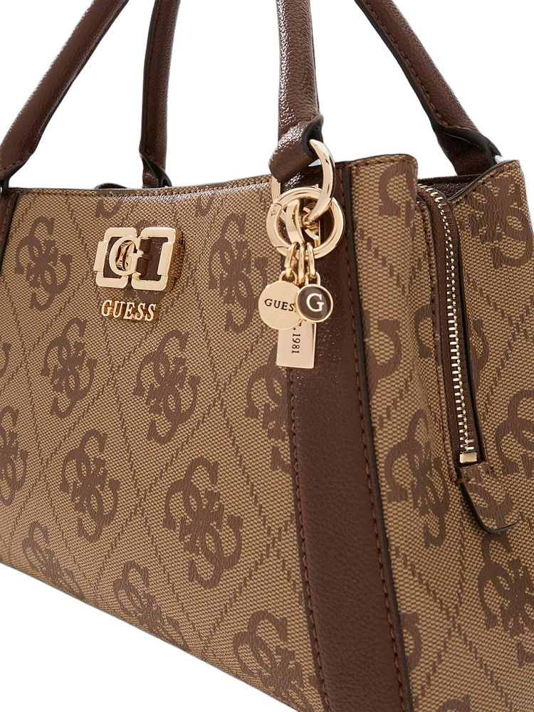 Guess 100% Polyurethane shoulder bag in brown