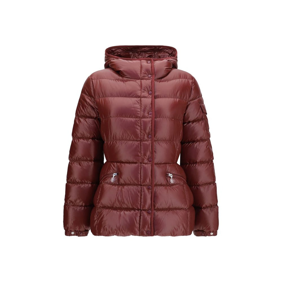 Moncler Outer 100% Polyamide down jacket in burgundy