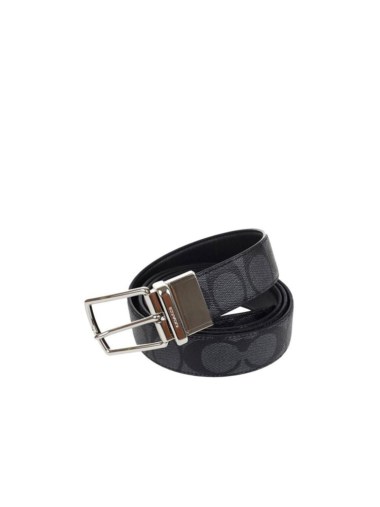 Coach 100% Leather belt in black