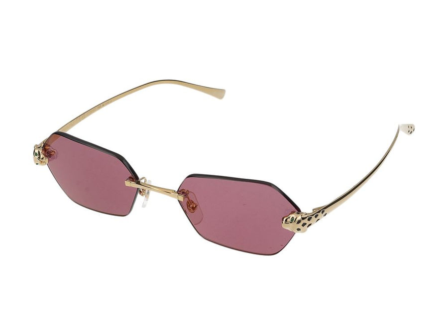 Cartier CT0636S Metal sunglasses in gold
