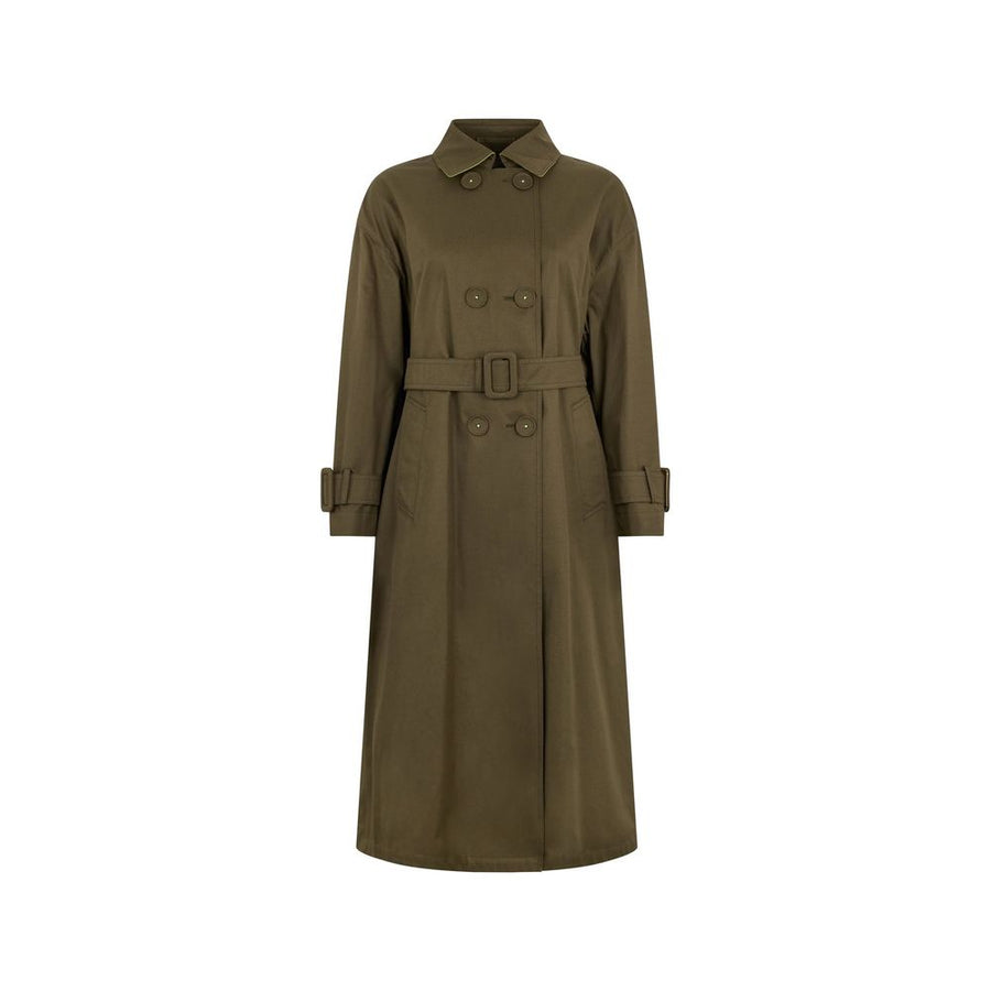Herno 100% Cotton coat in green