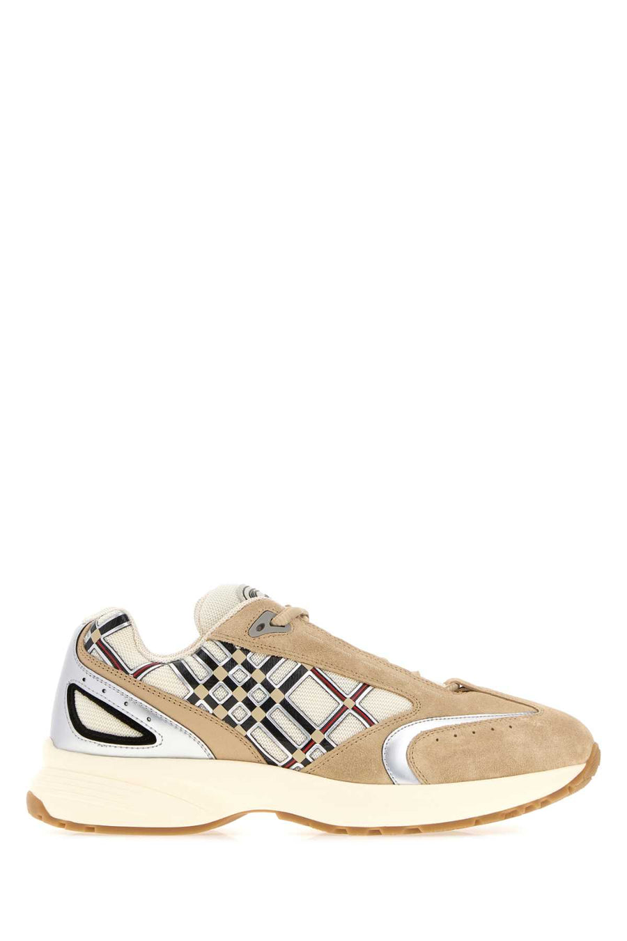 Burberry Eclipse Exterior: Fabric sneaker in beige