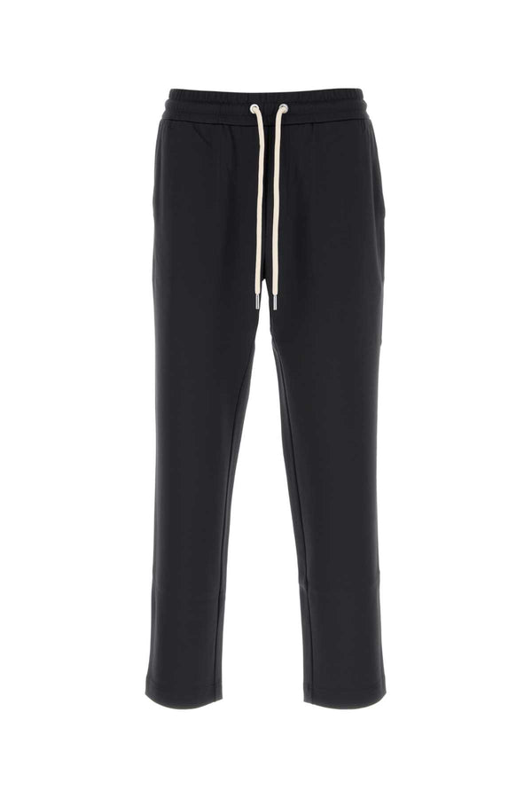 Moncler Bottoms 53% Nylon joggers in navy
