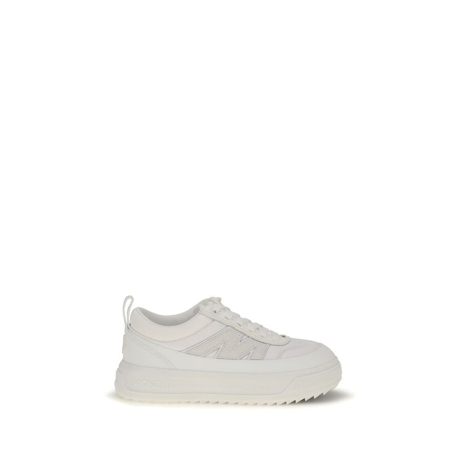 Moncler 87% Polyamide sneaker in white
